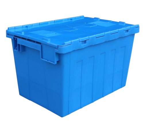 Plastic Crate 60L: 600x400x360mm