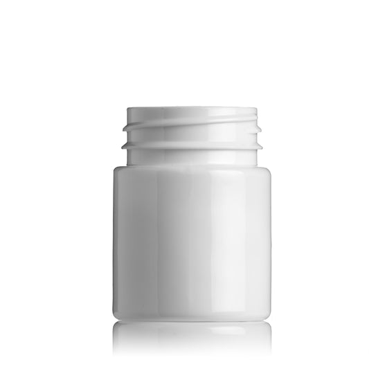 50ml Screw Cap Jars Cylinder Neck 38mm (100's)