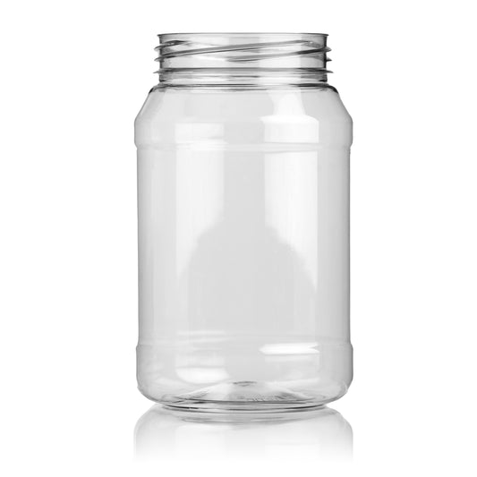 500ml Screw Cap Jar Round Panel Neck 63mm (100's)