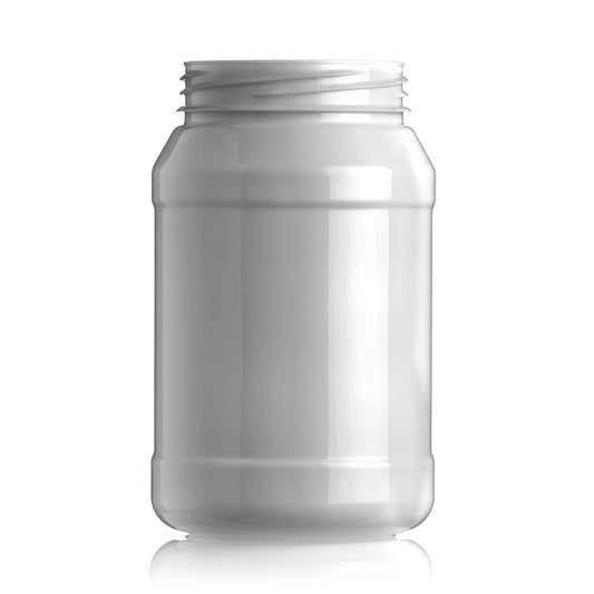 500ml Screw Cap Jar Round Panel Neck 63mm (100's)