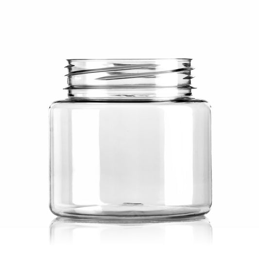 250ml Screw Cap Jar Squat Cosmetic Neck 63mm (100's)