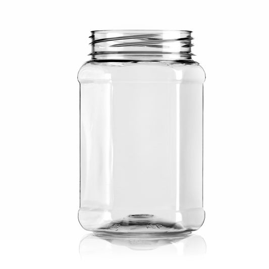 350ml Screw Cap Jar Hexagonal Neck 63mm (100's)