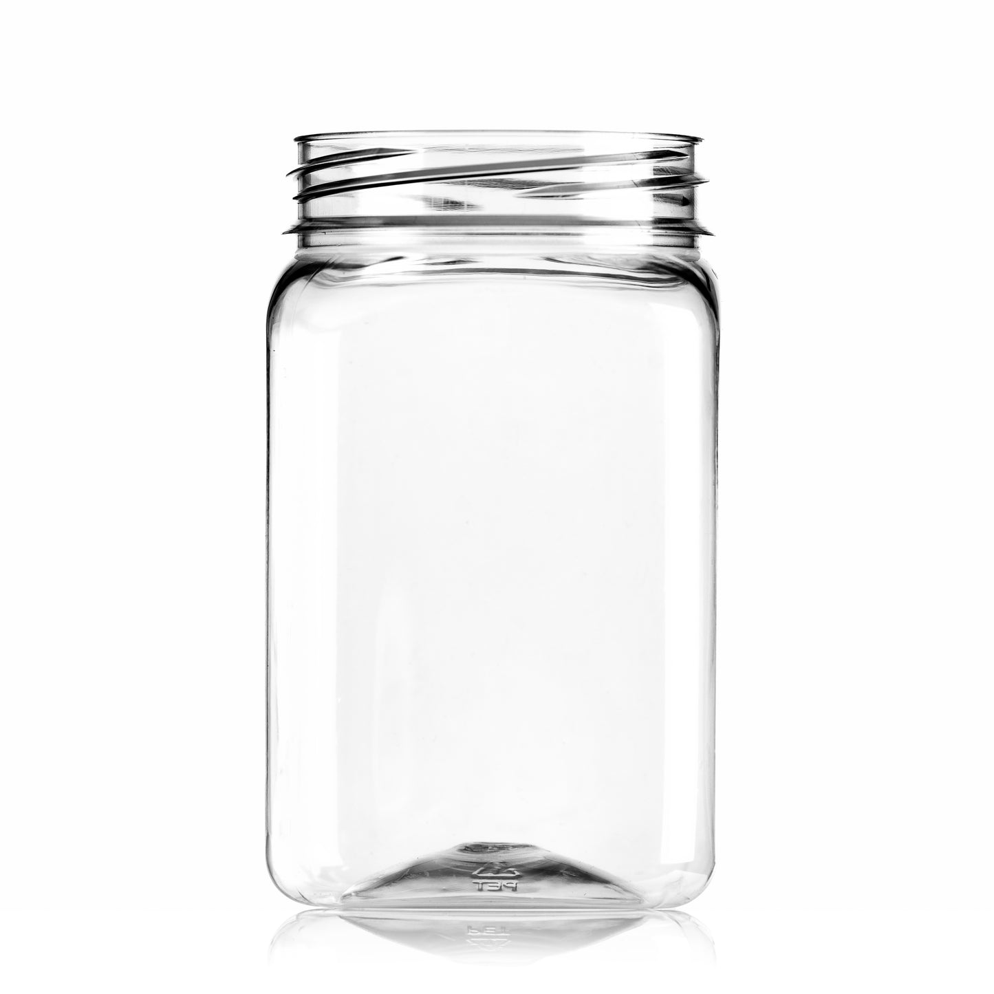 380ml Screw Cap Jar Square Neck 63mm (100's)