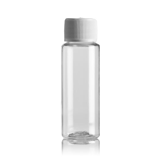 Medical Round Bottle 20ml with Screw Cap (100's)