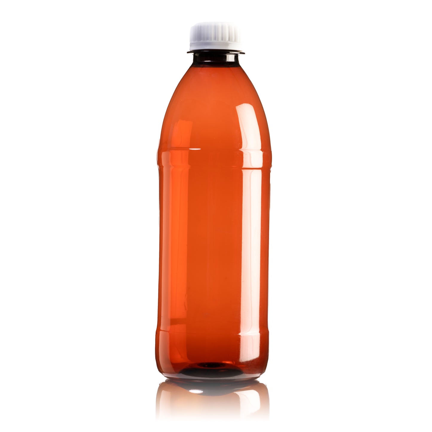 Medical Round Bottle 500ml with Screw Cap (70's)