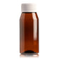 Medical Round Bottle 50ml with Screw Cap (100's)