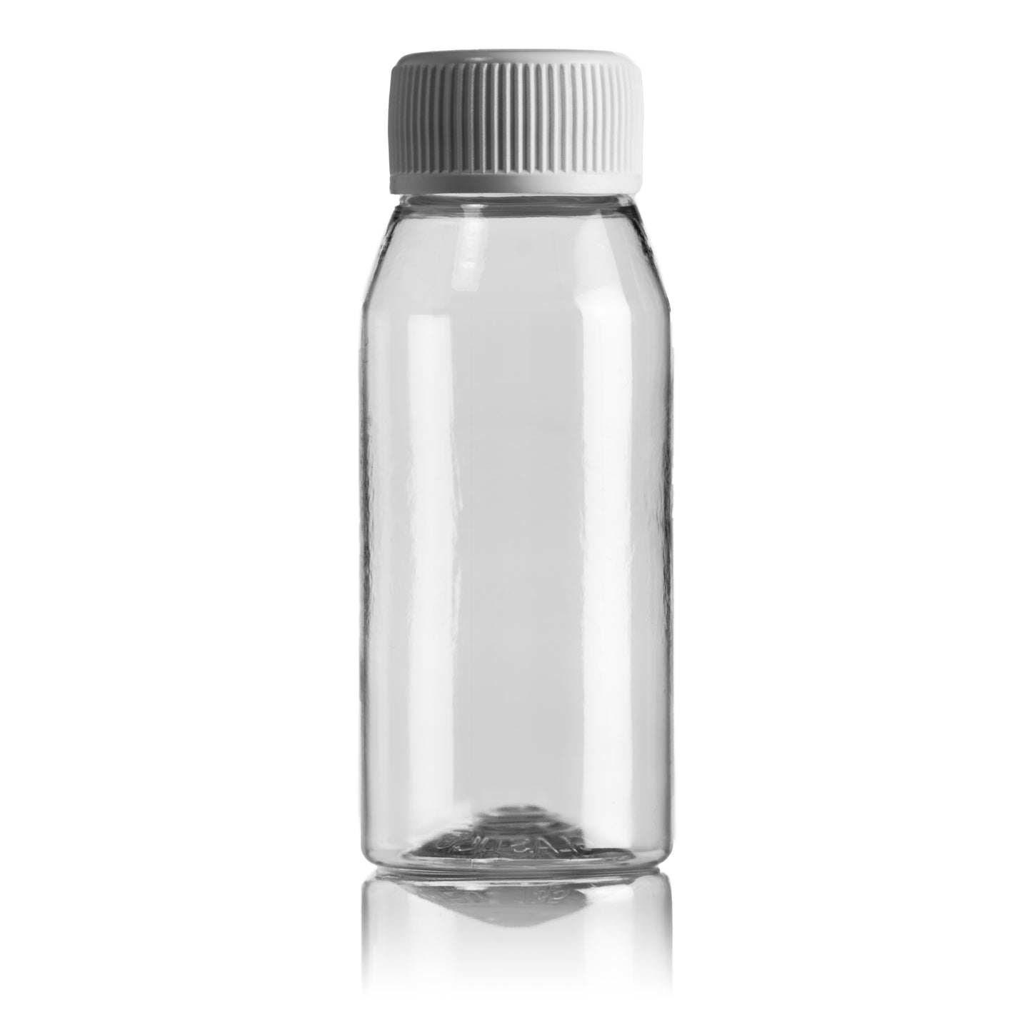 Medical Round Bottle 50ml with Screw Cap (100's)